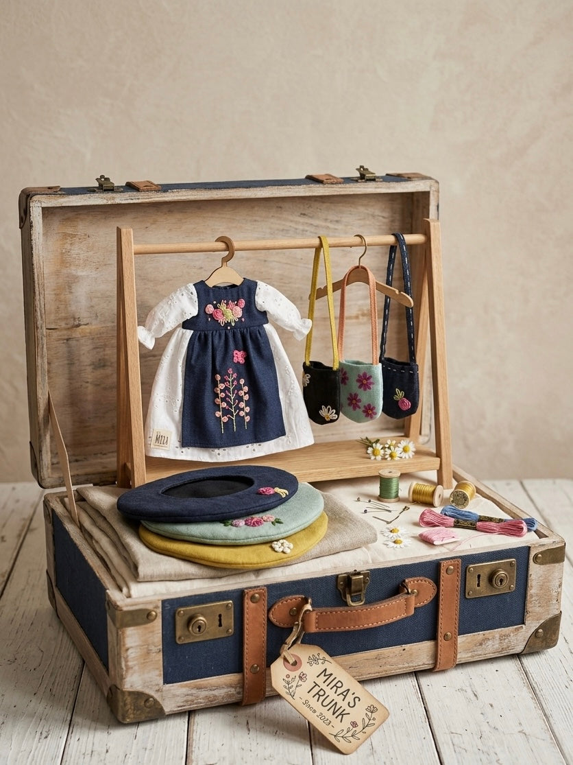 Handmade artisan Heirloom Doll 