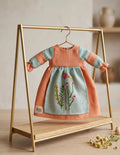Hand embroidered Little Mira Dress