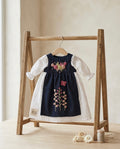 Hand embroidered Little Mira dress