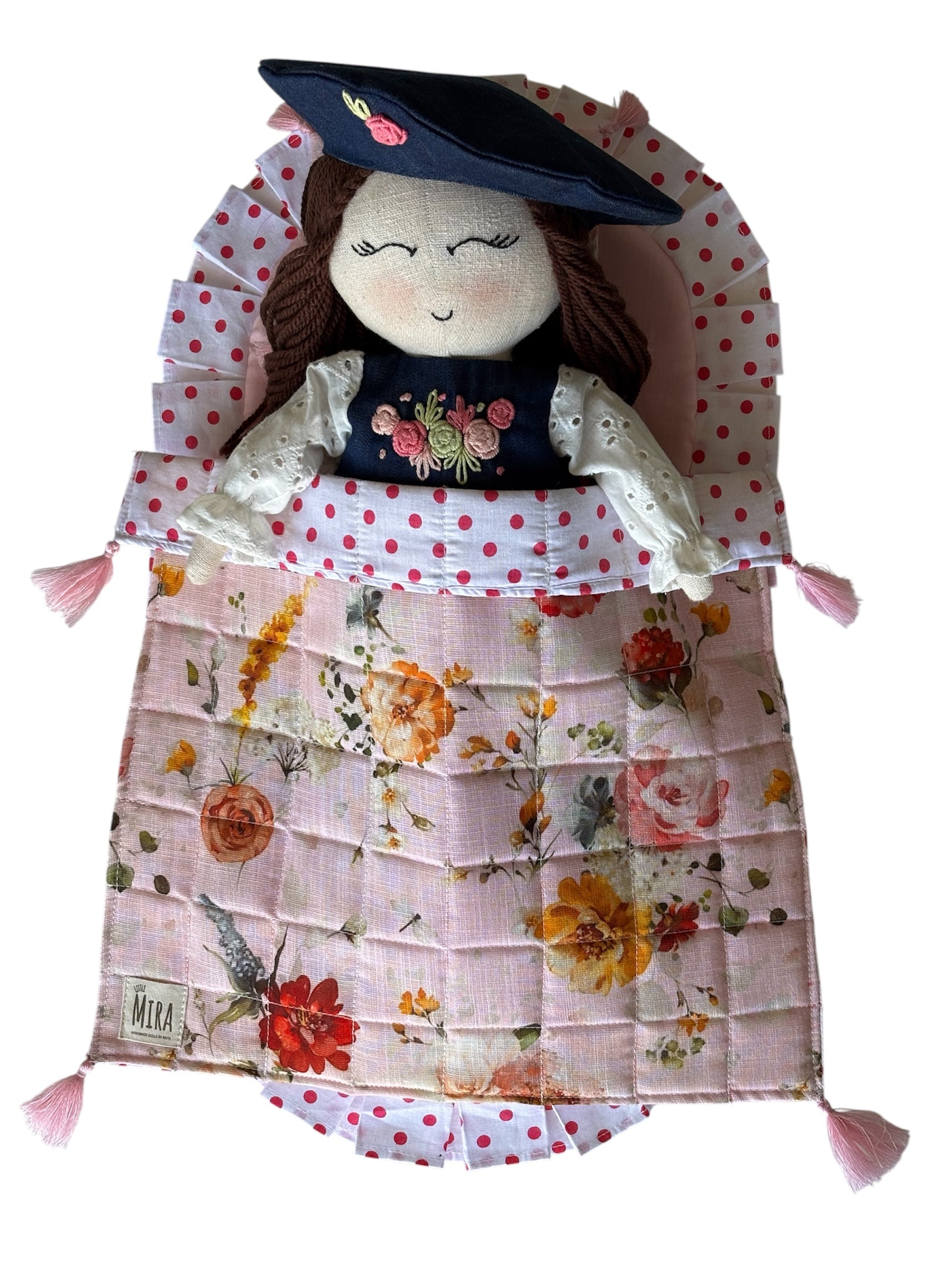 Little Mira Hand made Heirloom Bedding Set